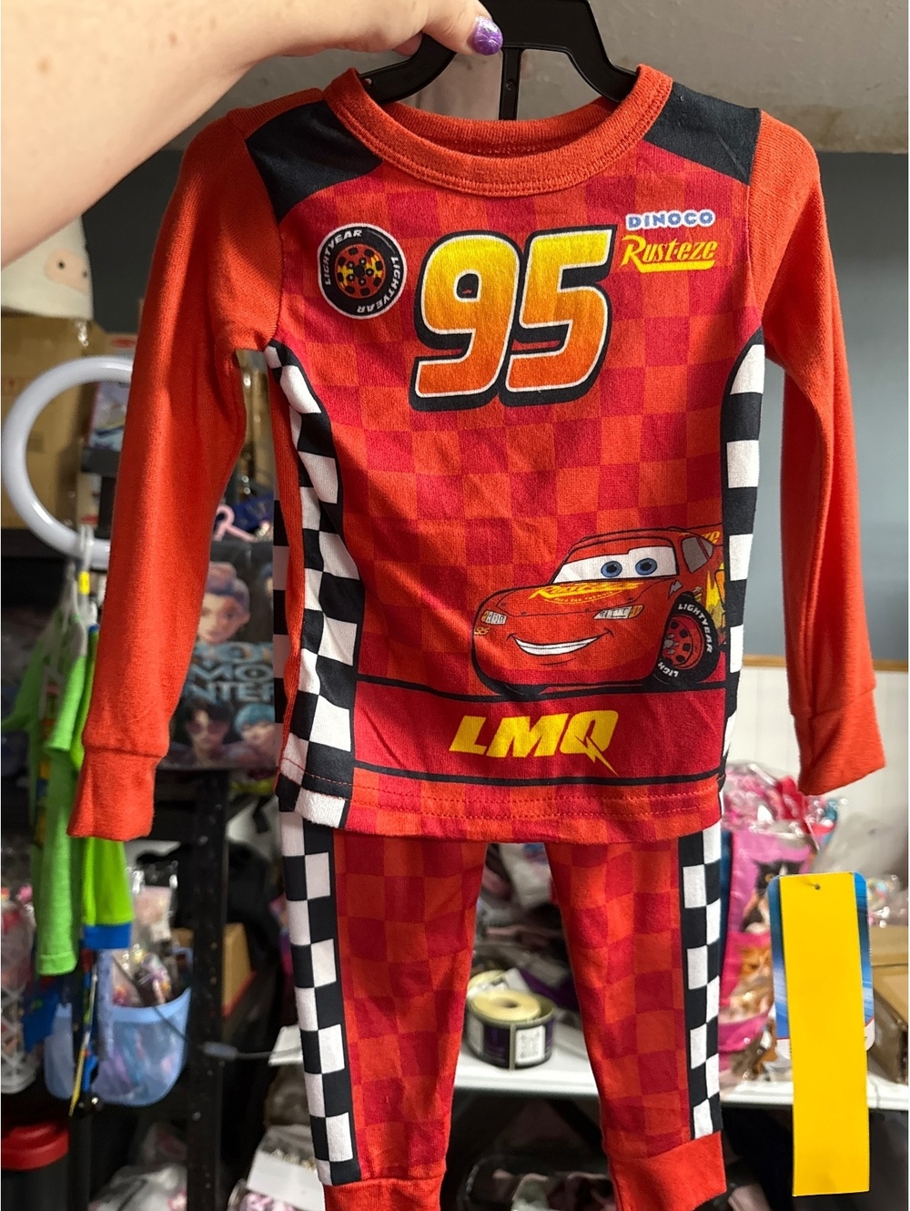 Disney Cars 2 pc PJ size 3T